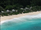 Mahe, Seychelles from the air